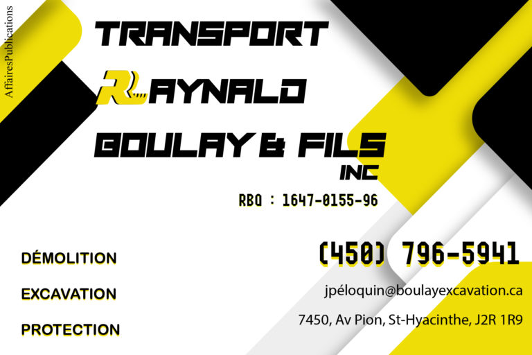 TRANSPORT RAYNALD BOULAY & FILS INC