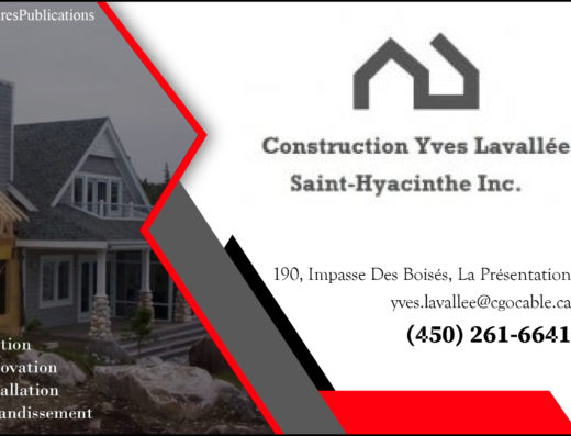 CONSTRUCTION YVES LAVALLÉE <br/> ST-HYACINTHE INC
