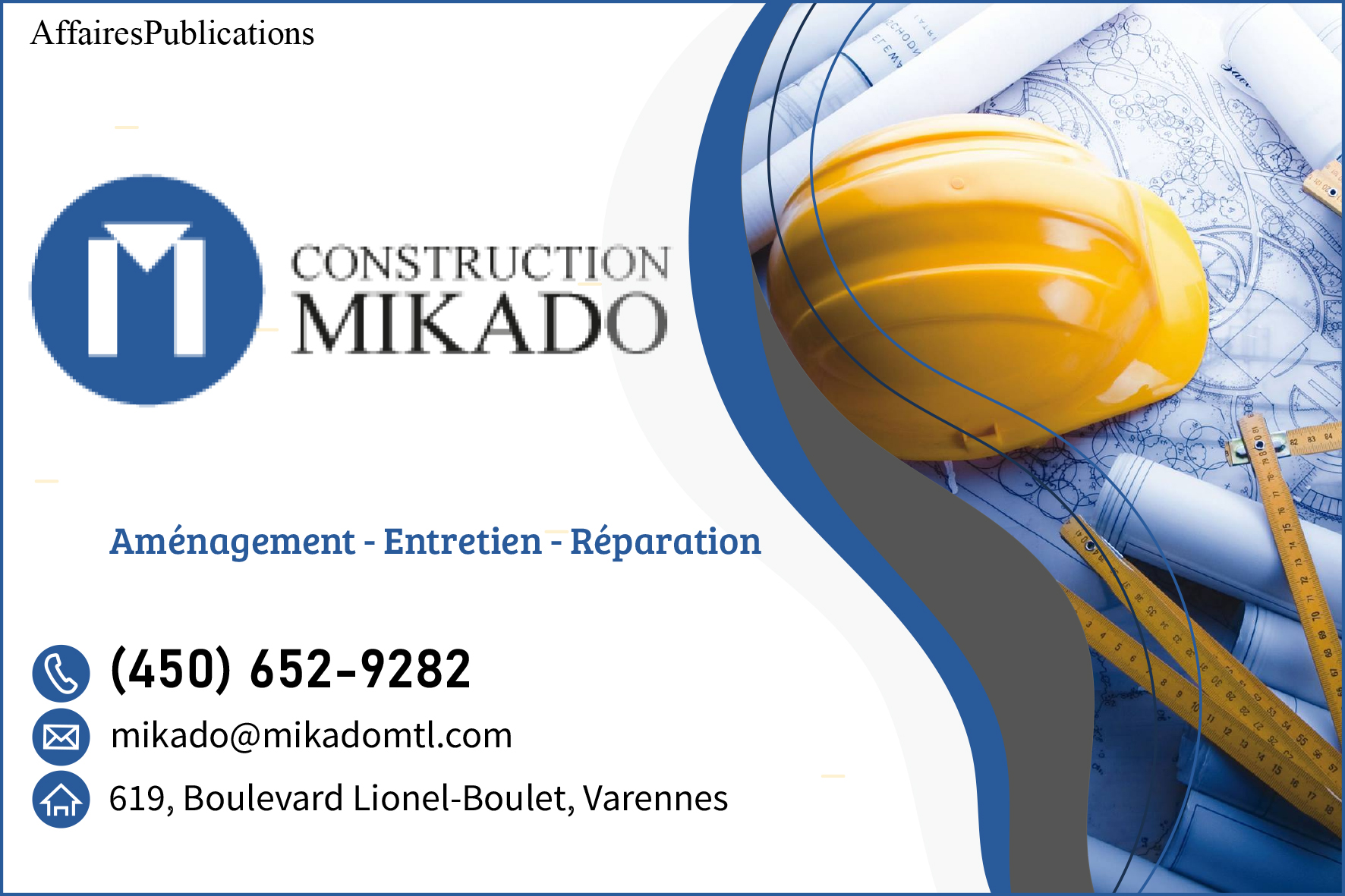 CONSTRUCTION MIKADO 9078-4497 QUÉBEC INC