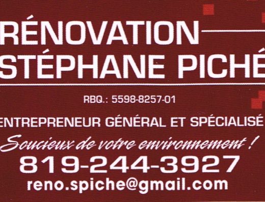 RÉNOVATION STÉPHANE PICHÉ