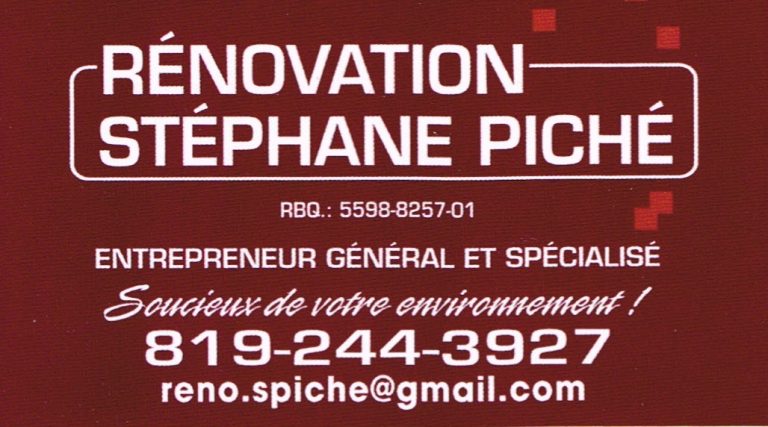RÉNOVATION STÉPHANE PICHÉ