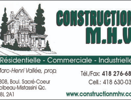 CONSTRUCTION MHV