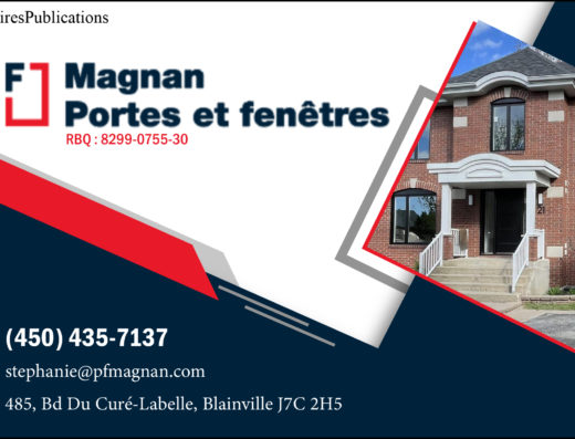 PORTES ET FENÊTRES MAGNAN INC