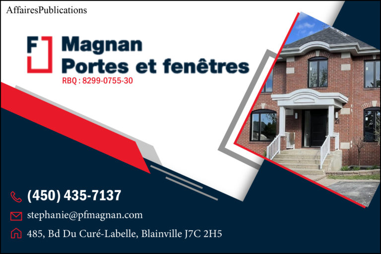 PORTES ET FENÊTRES MAGNAN INC
