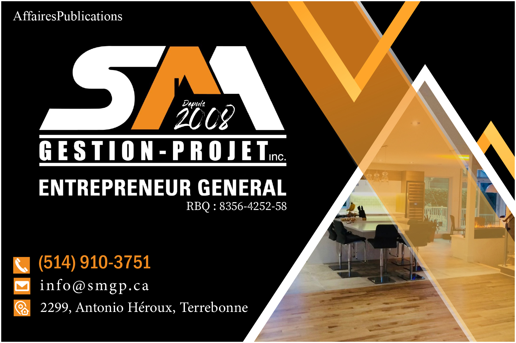 SM GESTION-PROJET INC