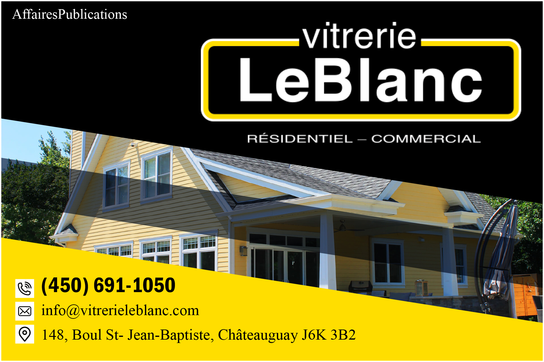 VITRERIE LEBLANC ENR