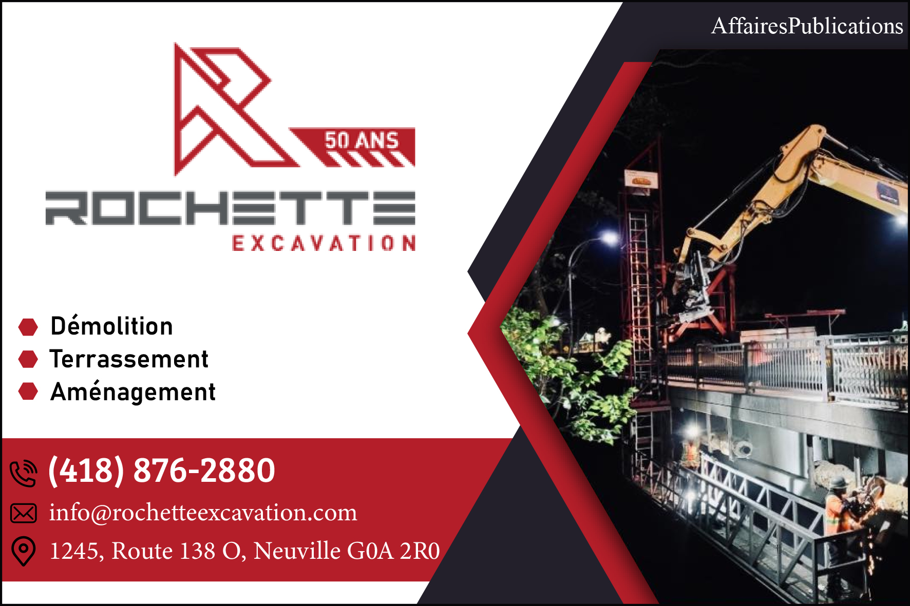 ROCHETTE EXCAVATION INC
