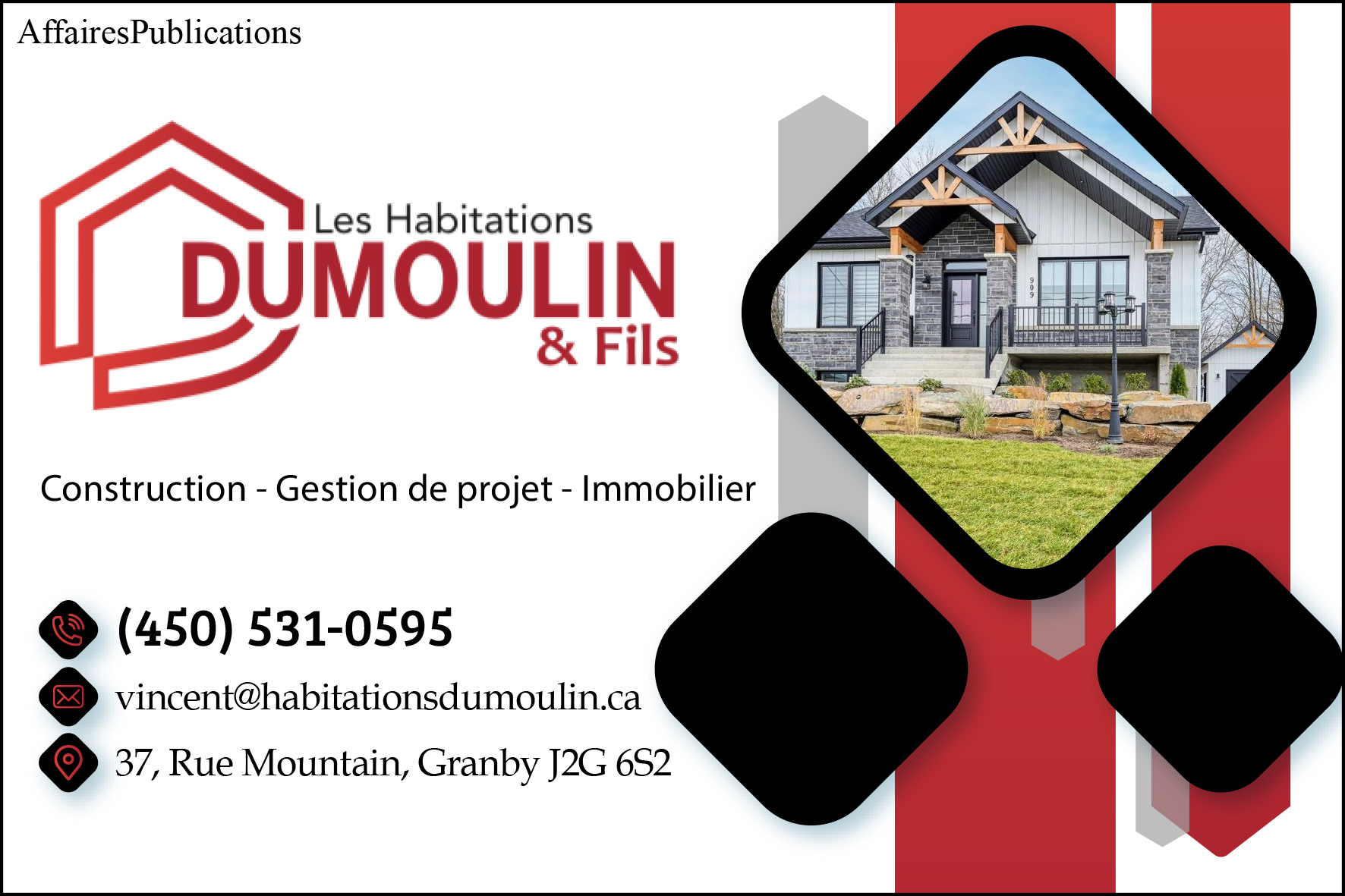 LES HABITATIONS DUMOULIN ET FILS