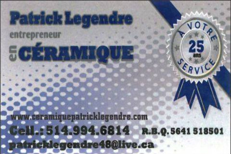 CÉRAMIQUE PATRICK LEGENDRE