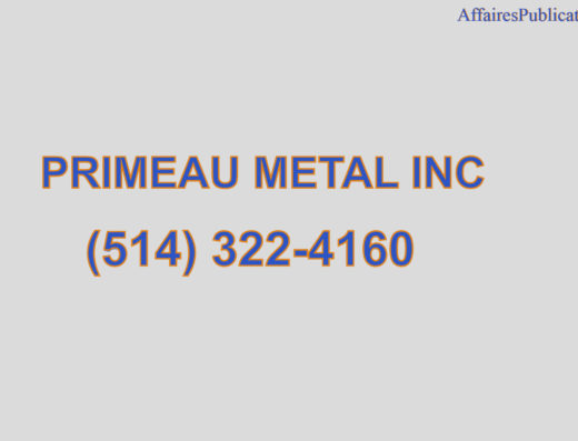 PRIMEAU METAL INC