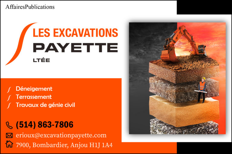 LES EXCAVATIONS PAYETTE LTÉE