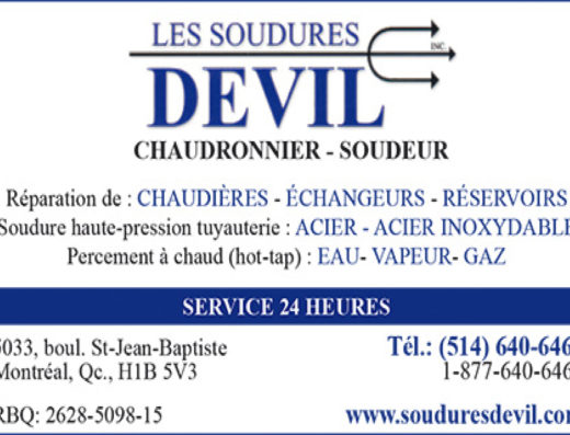 SOUDURES DEVIL INC