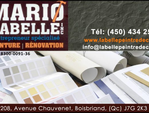 LABELLE MARIO PEINTRE DECO INC