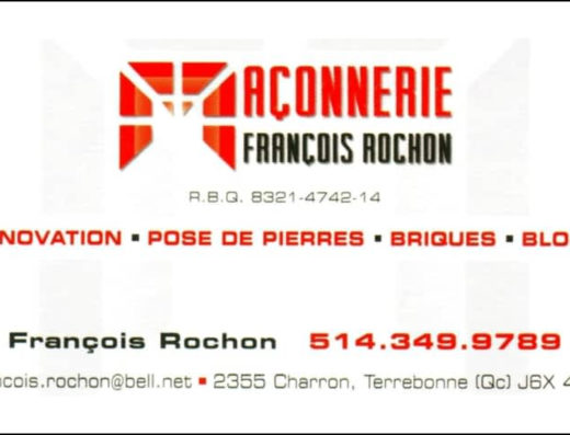 MAÇONNERIE FRANÇOIS ROCHON