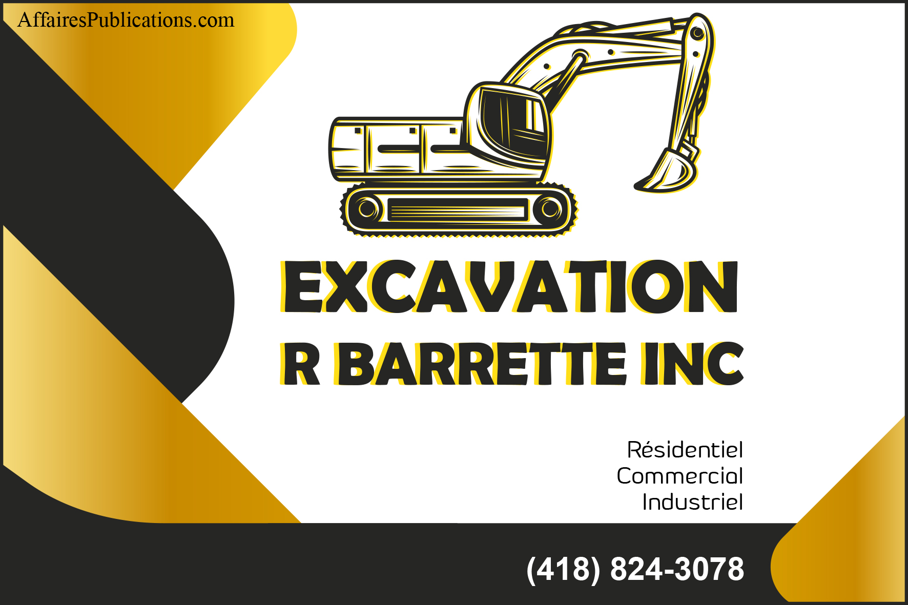 EXCAVATION R BARRETTE