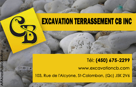 EXCAVATION TERRASSEMENT CB INC
