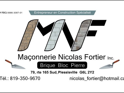MAÇONNERIE NICOLAS FORTIER