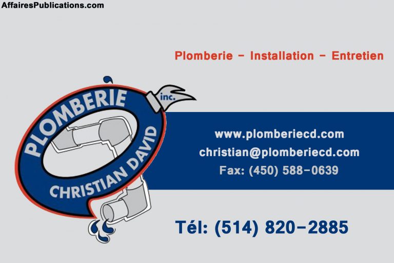 PLOMBERIE CHRISTIAN DAVID INC