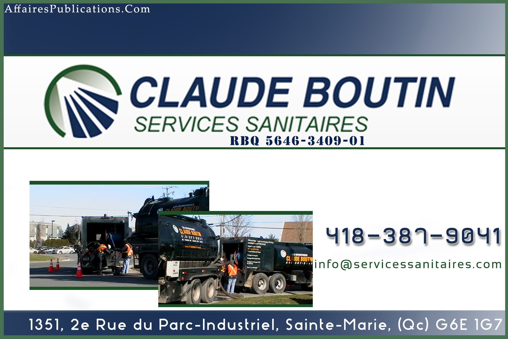 ENTREPRISE CLAUDE BOUTIN (2005)