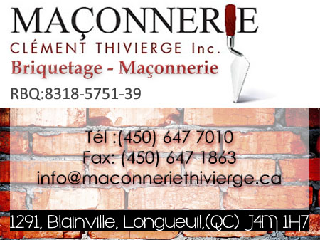 MAÇONNERIE CLÉMENT THIVIERGE