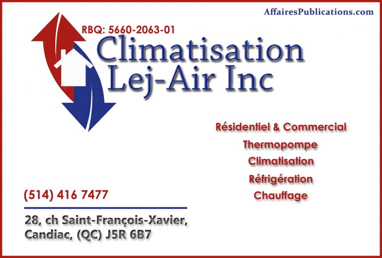 CLIMATISATION  LEJAIR INC