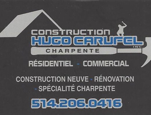 CONSTRUCTION HUGO CARUFEL INC
