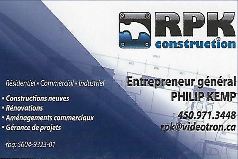 ENTREPRISES RPK  INC