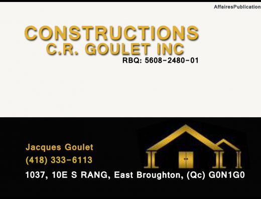 CONSTRUCTIONS C.R. GOULET