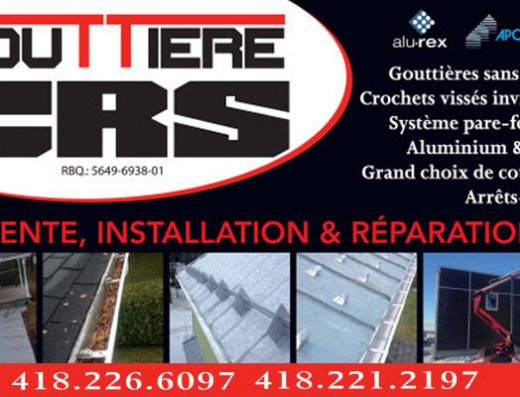 GOUTTIÈRE CRS