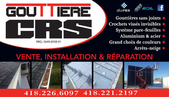GOUTTIÈRE CRS
