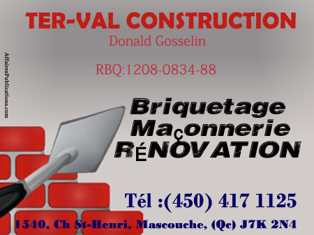 TER VAL CONSTRUCTION