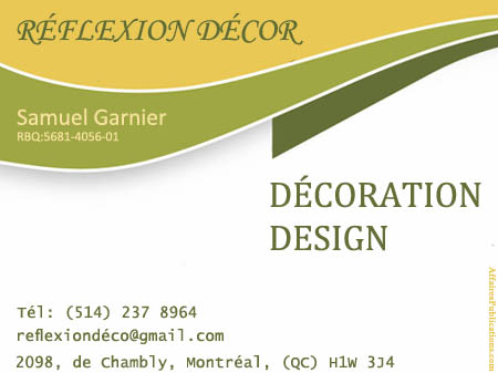 RÉFLEXION DÉCOR