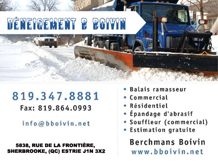 DÉNEIGEMENT B BOIVIN