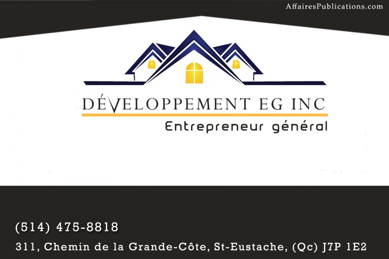 DÉVELOPPEMENT EG INC