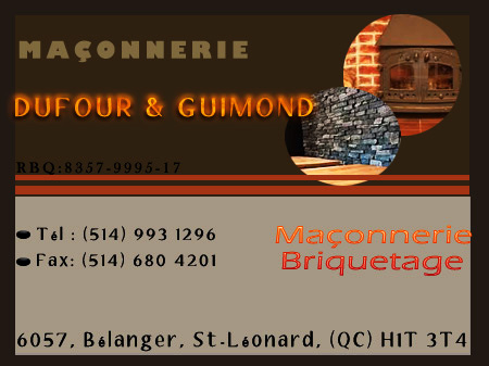 DUFOUR ET GUIMOND MAÇONNERIE