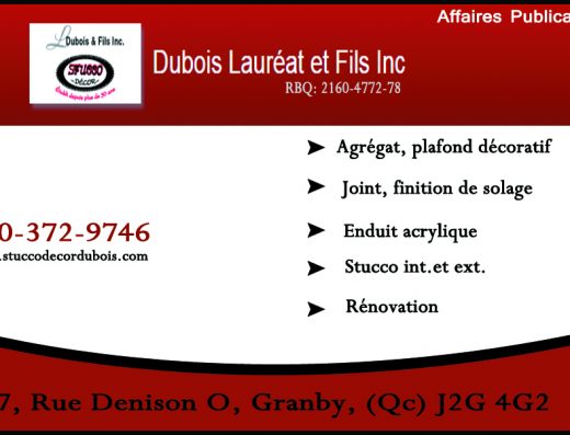 DUBOIS LAURÉAT ET FILS INC