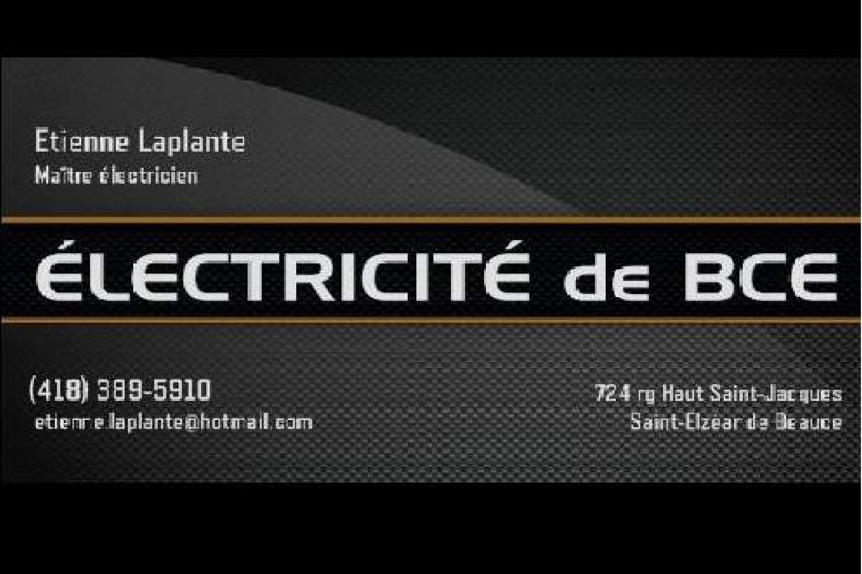 ÉLECTRICITÉ DE BEAUCE INC