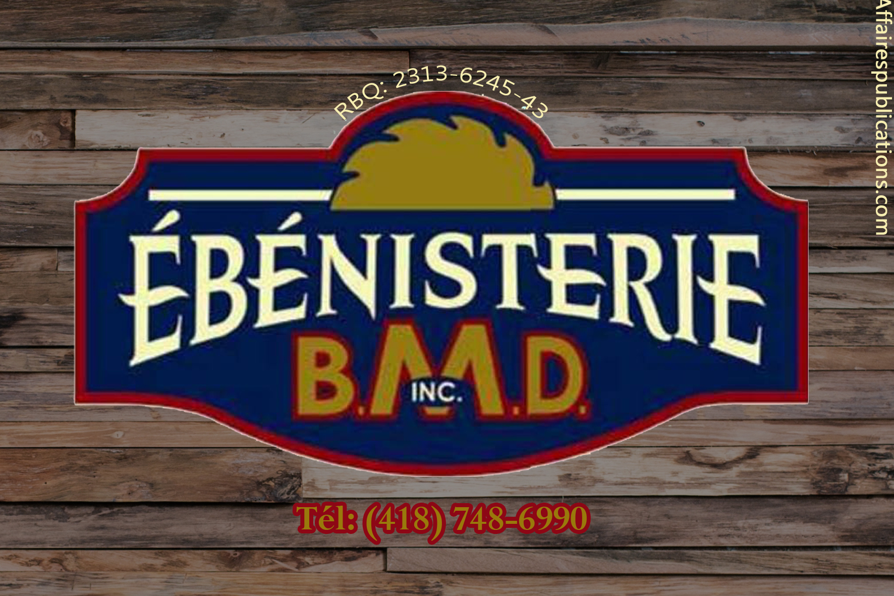 ÉBÉNISTERIE BMD INC
