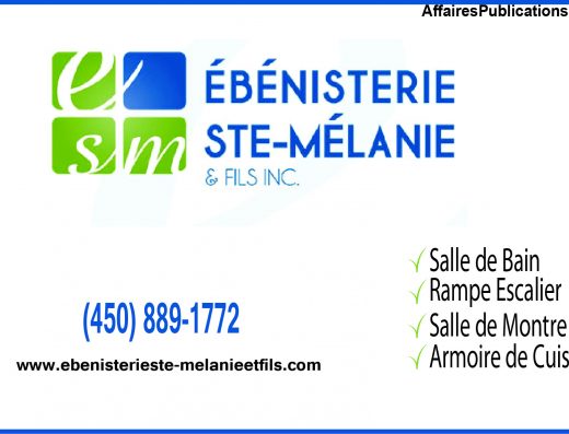 ÉBÉNISTERIE STE MÉLANIE ET FIL