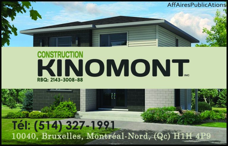 CONSTRUCTION KINOMONT INC