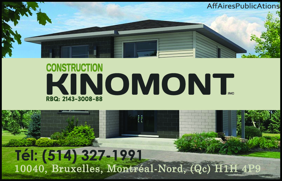 CONSTRUCTION KINOMONT INC