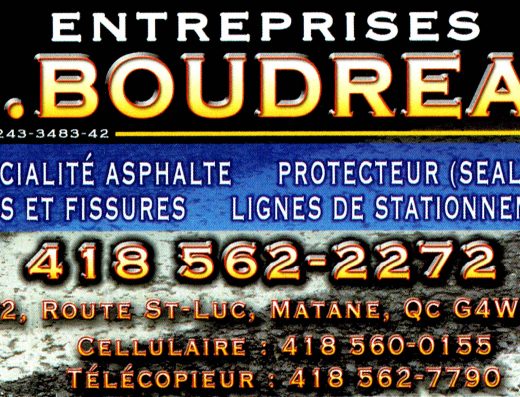ENTREPRISE C BOUDREAU ENR