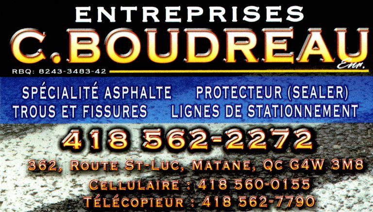 ENTREPRISE C BOUDREAU ENR