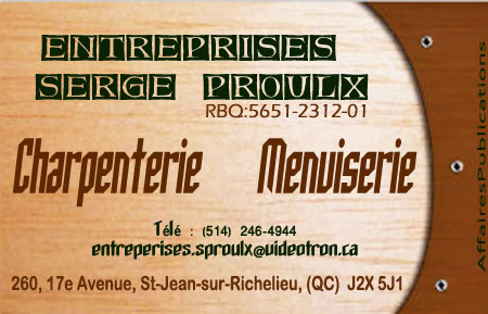 ENTREPRISES SERGE PROULX