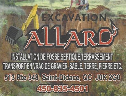 EXCAVATION ALLARD INC