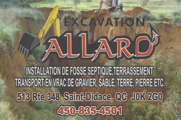 EXCAVATION ALLARD INC