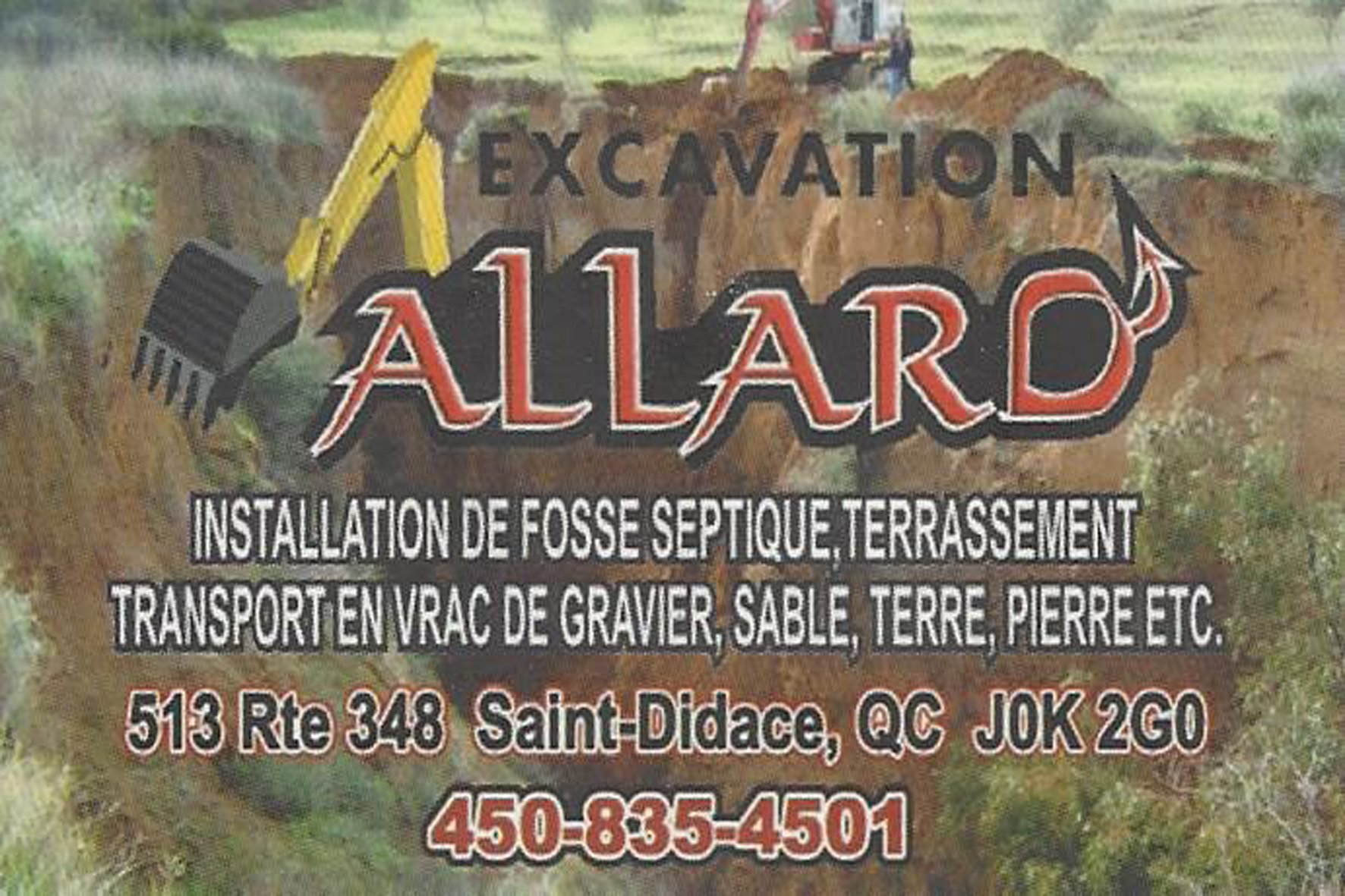 EXCAVATION ALLARD INC