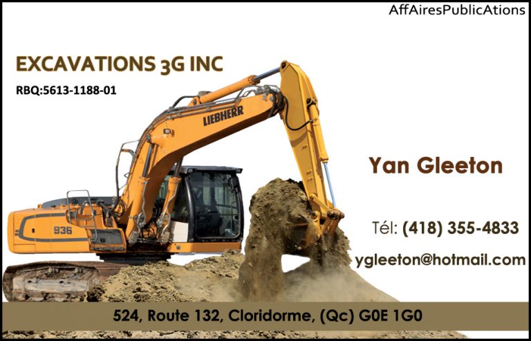EXCAVATIONS 3G INC