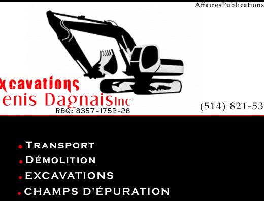 EXCAVATIONS DENIS DAGENAIS
