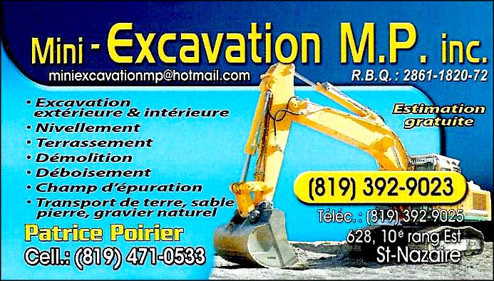 MINI EXCAVATION MP INC